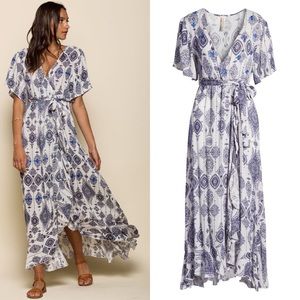 raga hadley wrap dress